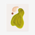 Curvy Ink Pear Fine Art Print