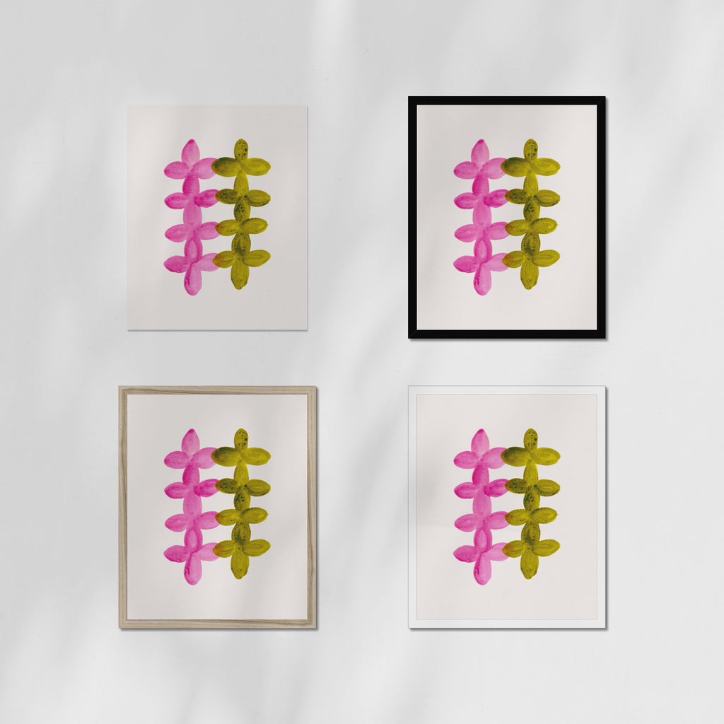 Flower Chain Fine Art Print