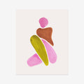 Ink Figurative Shapes Fine Art Print