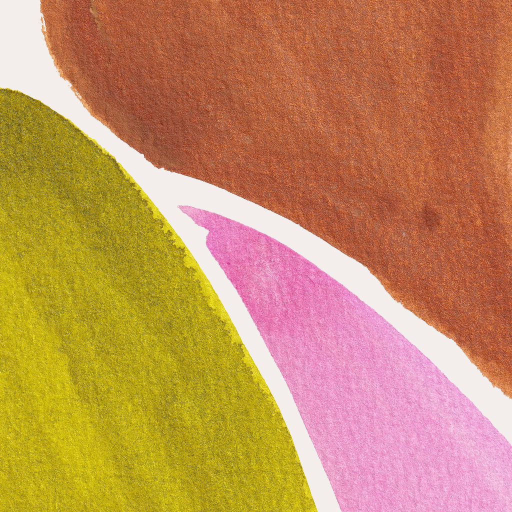 Ink Figurative Shapes Fine Art Print