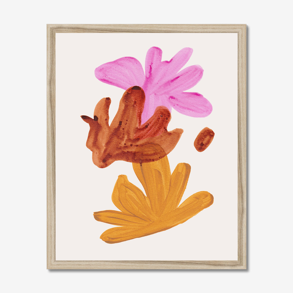 Magnolia Ink Layers Fine Art Print
