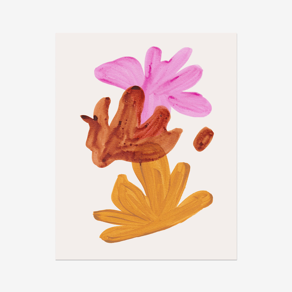 Magnolia Ink Layers Fine Art Print