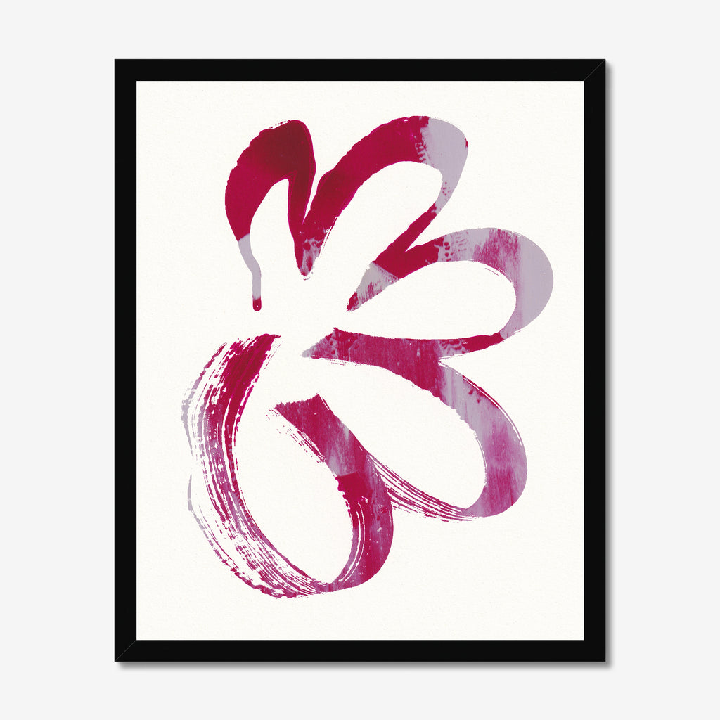 Monotype Fluid Form 01 Fine Art Print