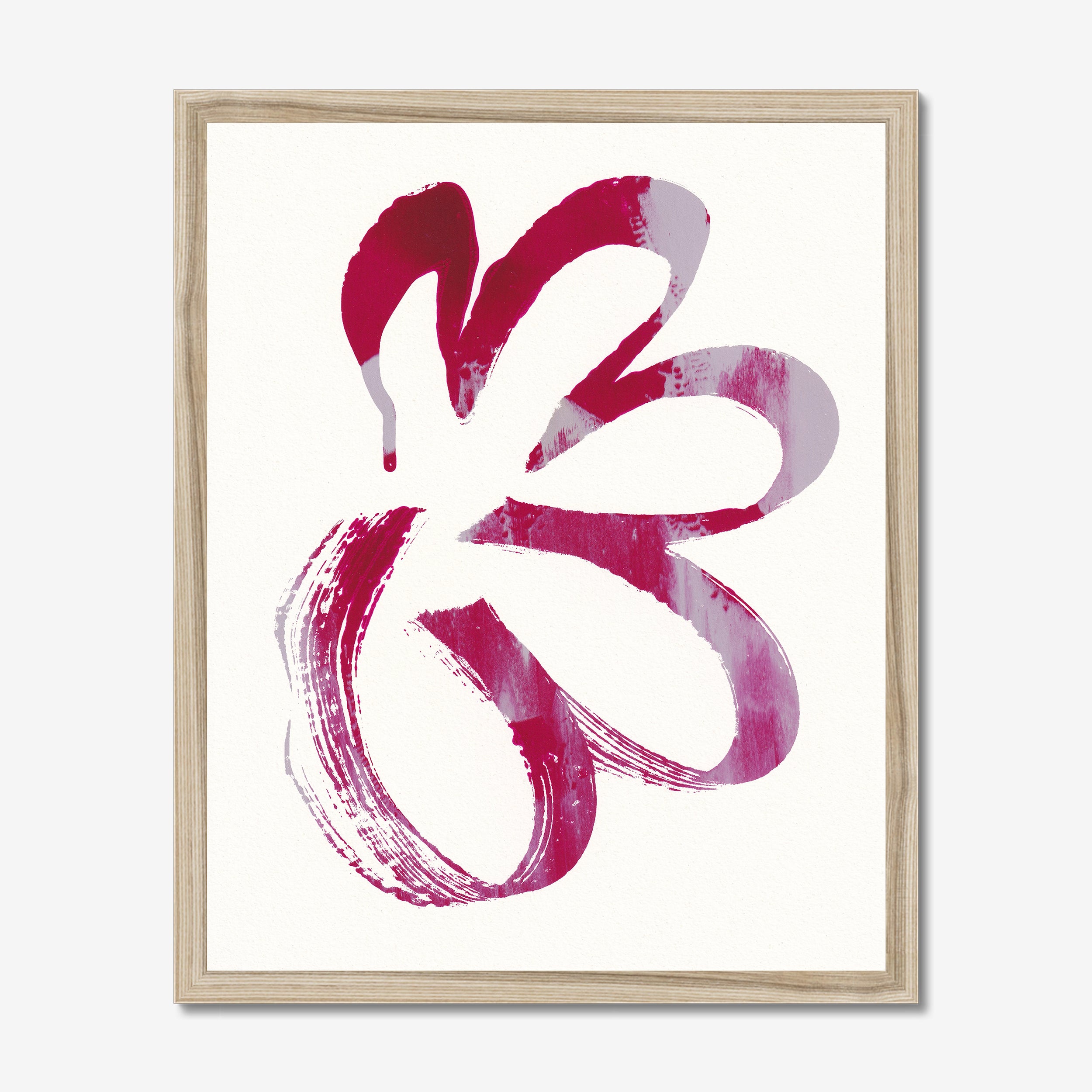 Monotype Fluid Form 01 Fine Art Print