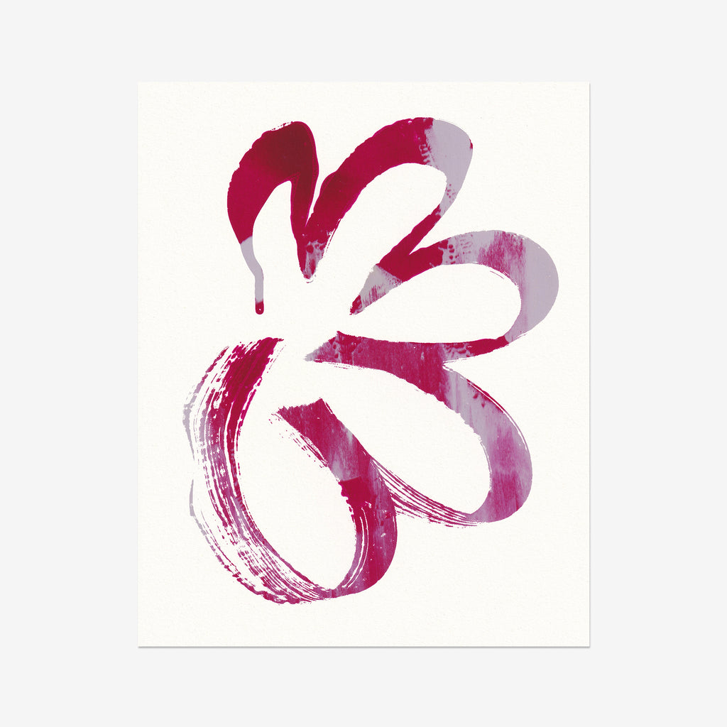 Monotype Fluid Form 01 Fine Art Print