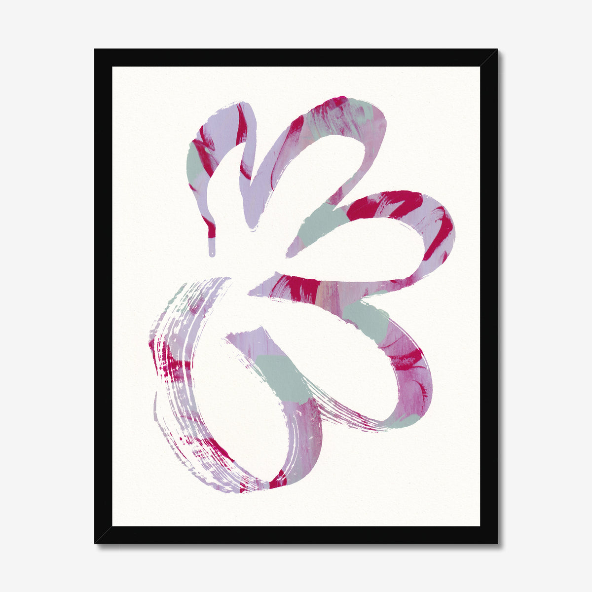 Monotype Fluid Form 02 Fine Art Print