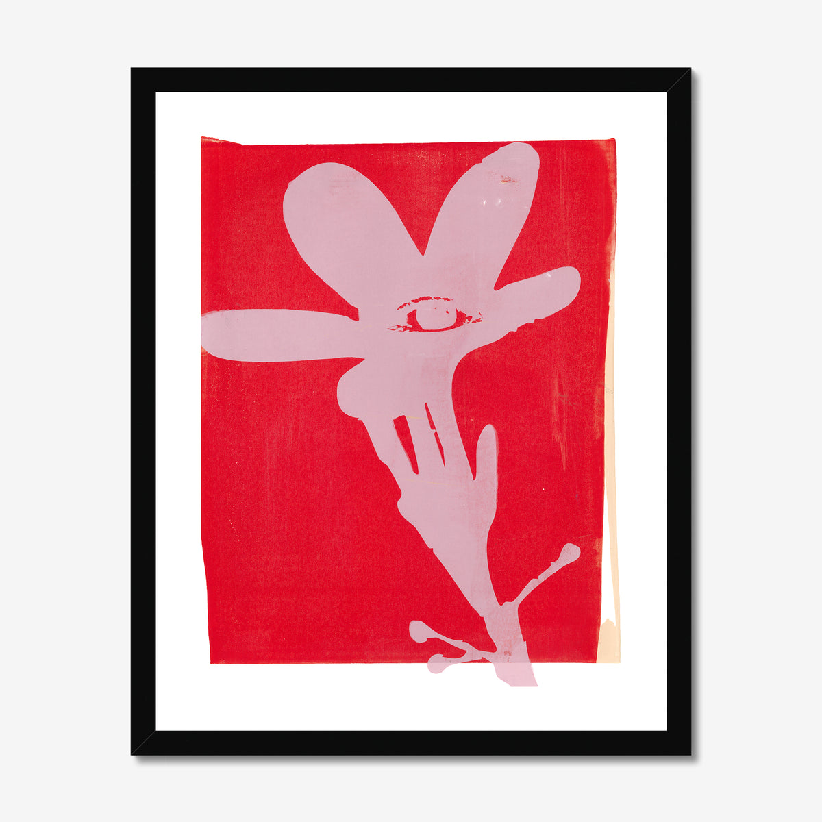 Watchful Oleander Red Fine Art Print