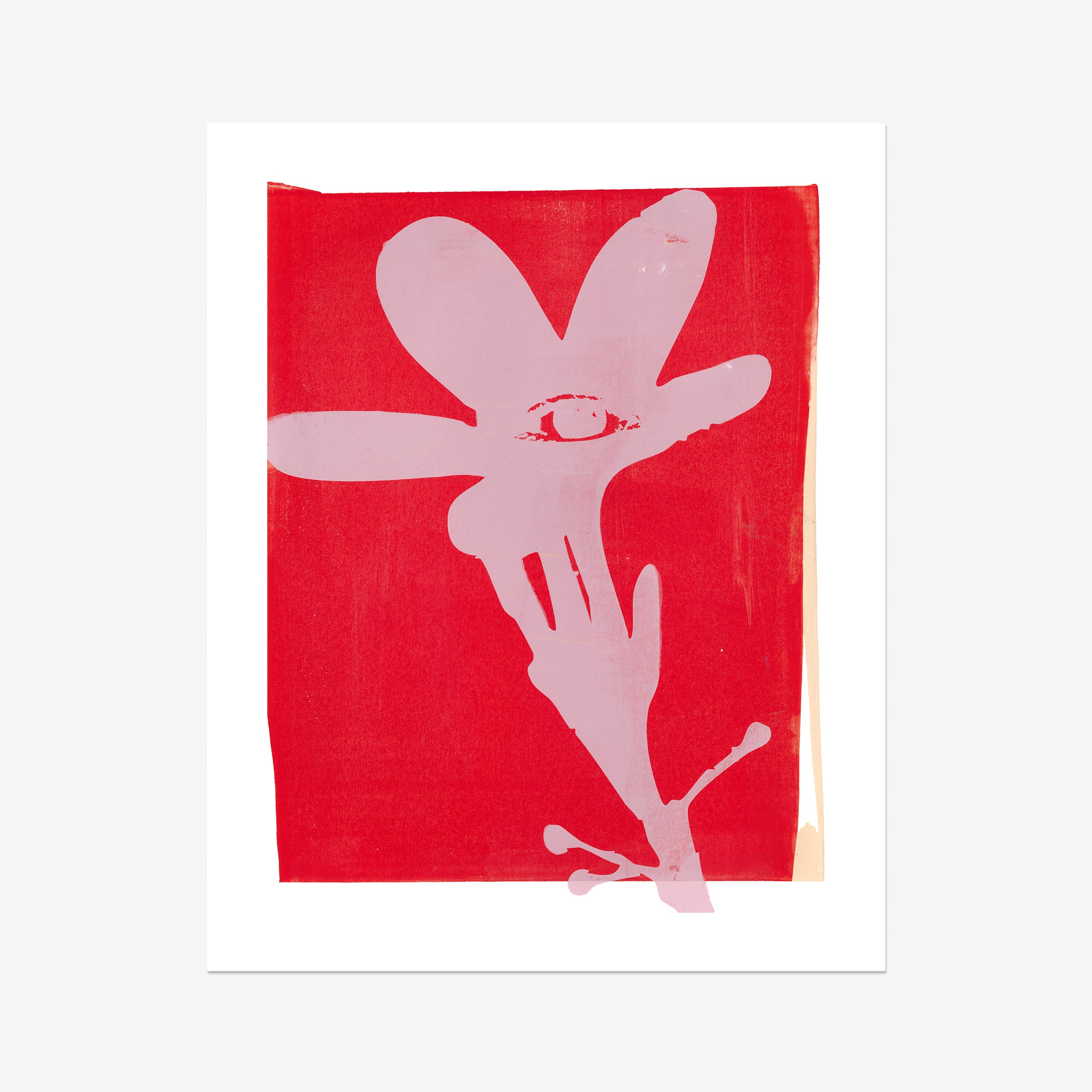 Watchful Oleander Red Fine Art Print